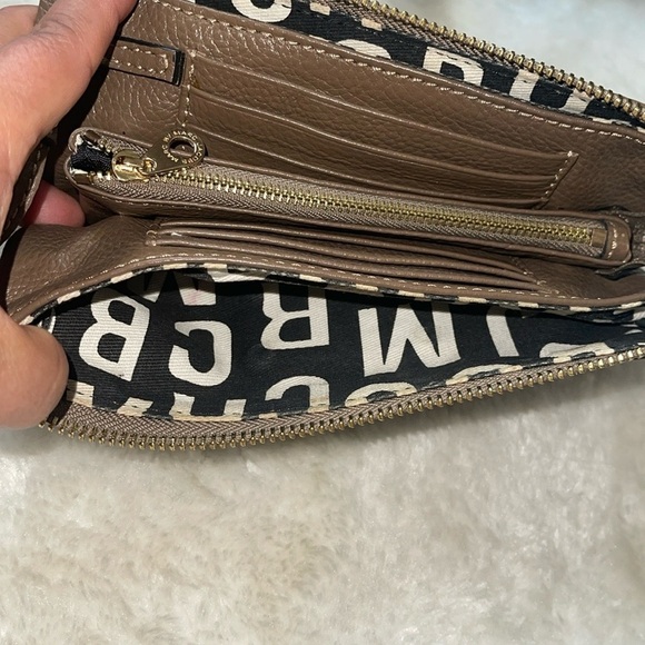 Marc by Marc Jacobs Brown Leather Wristlet